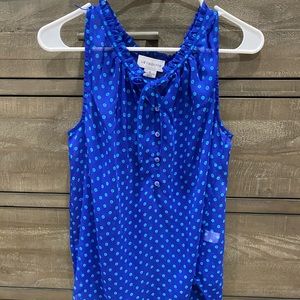 Blue Dressy Blouse